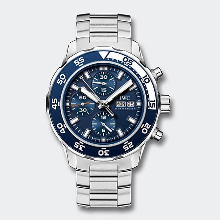 iwc aquatimer white face|iwc aquatimer blue edition.